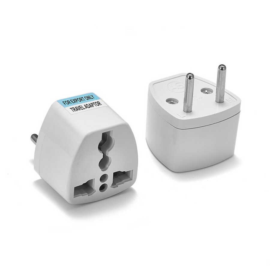 Universal Fiş Çevirici - Amerikan İngiliz Çin 110V-220V Çevirici