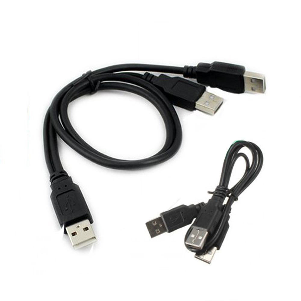 Harici Diskler Için Usb Y Kablo 3 Ucu Usb Kablo