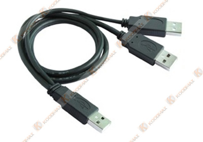 Harici Diskler Için Usb Y Kablo 3 Ucu Usb Kablo