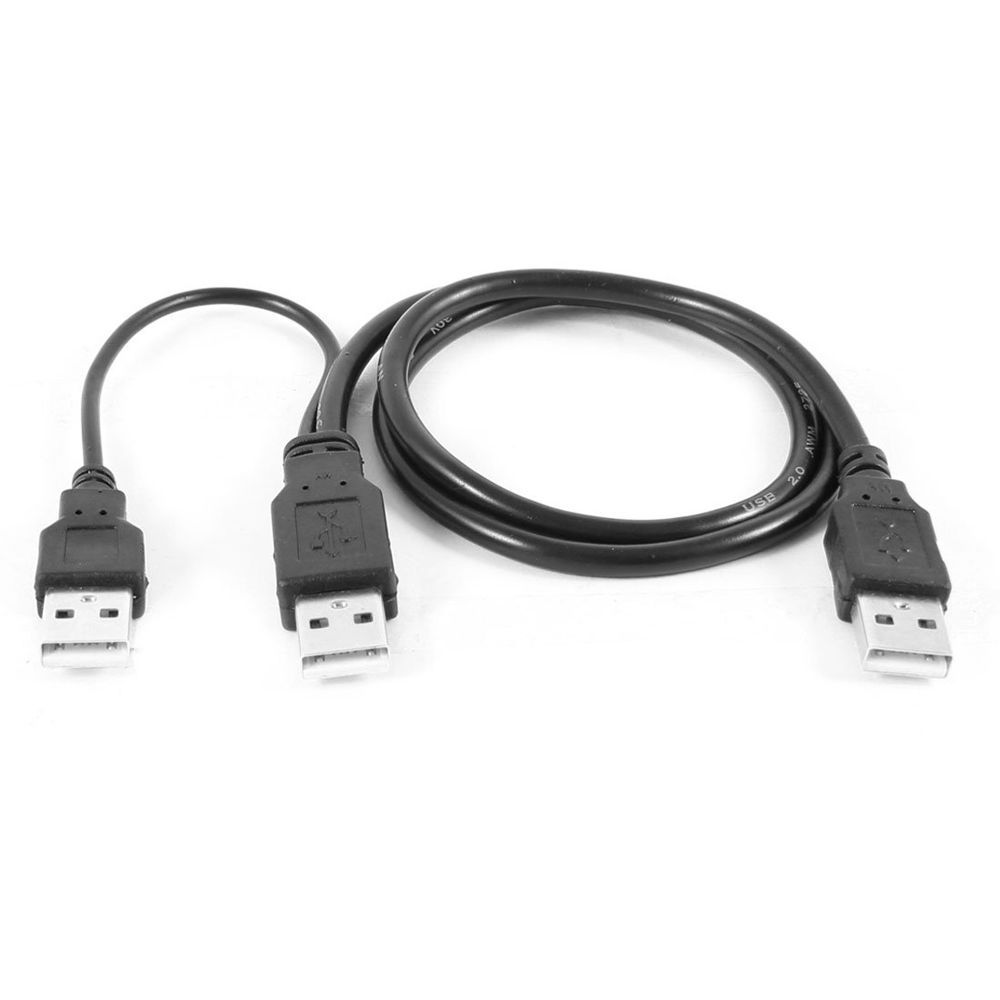 Harici Diskler Için Usb Y Kablo 3 Ucu Usb Kablo