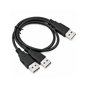 Harici Disk HDD Harddisk USB Y Kablo 3 Uçlu Veri Bağlantı