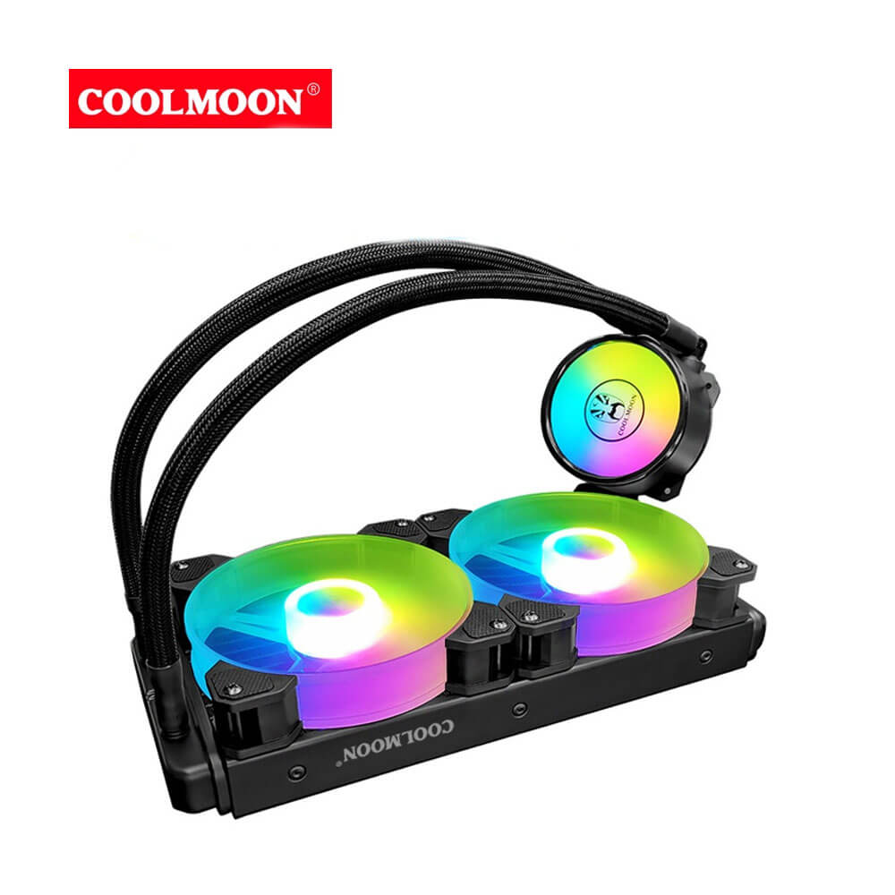 Coolmoon ARGB240 2400mm Argb Cpu İşlemci Sıvı Soğutuculu Fan Intel Amd Uyumlu Su Soğutmalı İşlemci Fanı