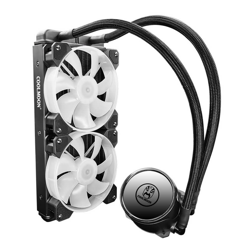 Coolmoon ARGB240 2400mm Argb Cpu İşlemci Sıvı Soğutuculu Fan Intel Amd Uyumlu Su Soğutmalı İşlemci Fanı
