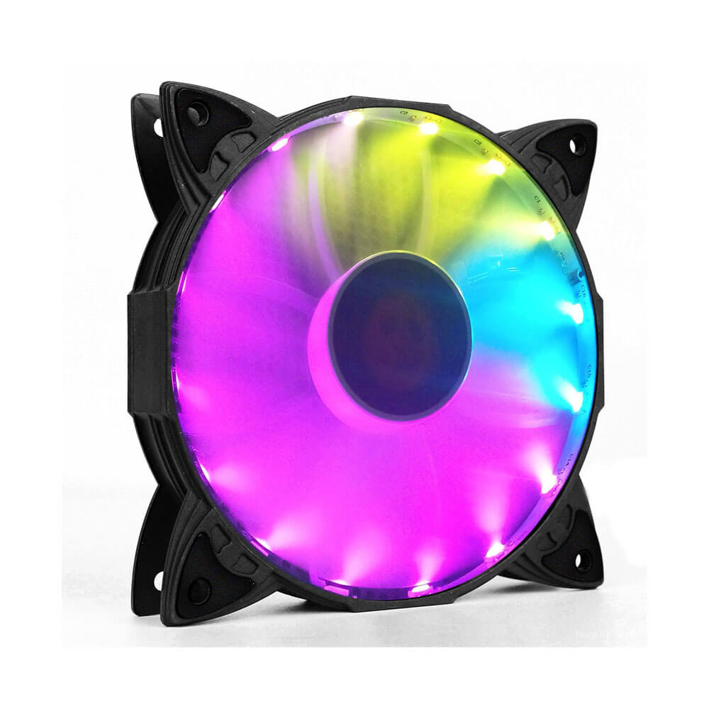 Coolmoon Rgb 12Cm Kasa Fanı 12V 4Pinli 120Mm Sessiz Kasa Fan