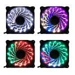 Coolmoon Rgb 12Cm Kasa Fanı 16 Milyon Renk Işıklı Rainbow Fan