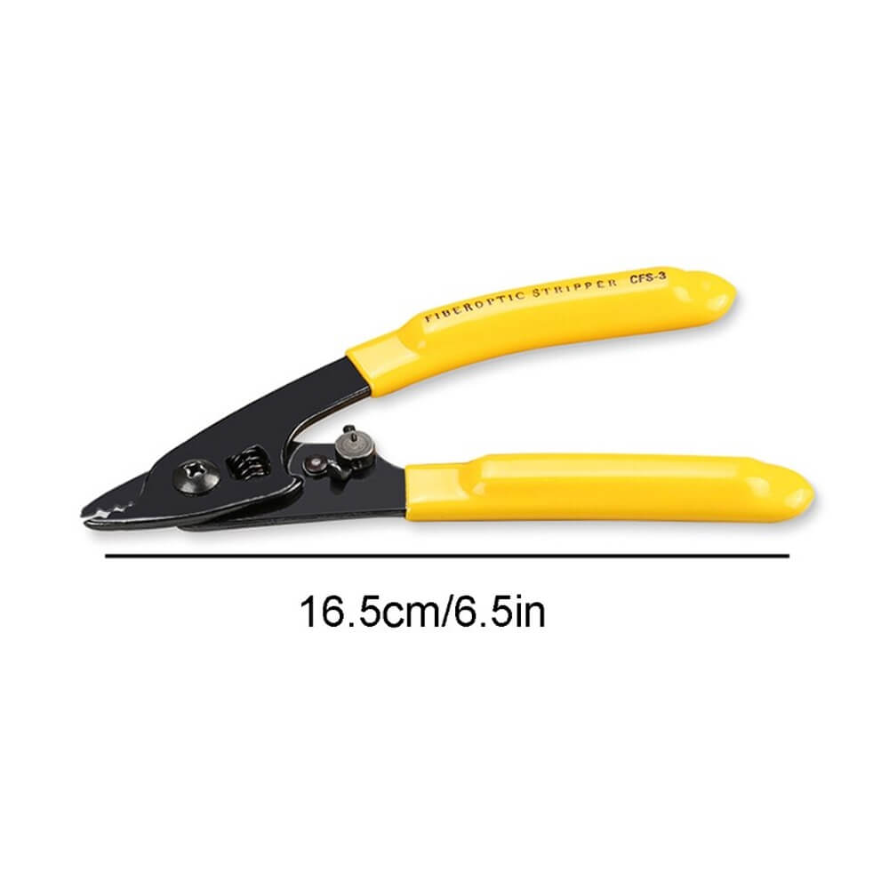 Fiber Optik Kablo Soyucu Kesici Pense Cfs-3 Sıyırıcı 3 Dişli