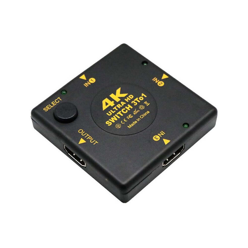 4K Ultra Hd Hdmı Çoklayıcı 3 Port 1080P Hdmı Switch Splitter