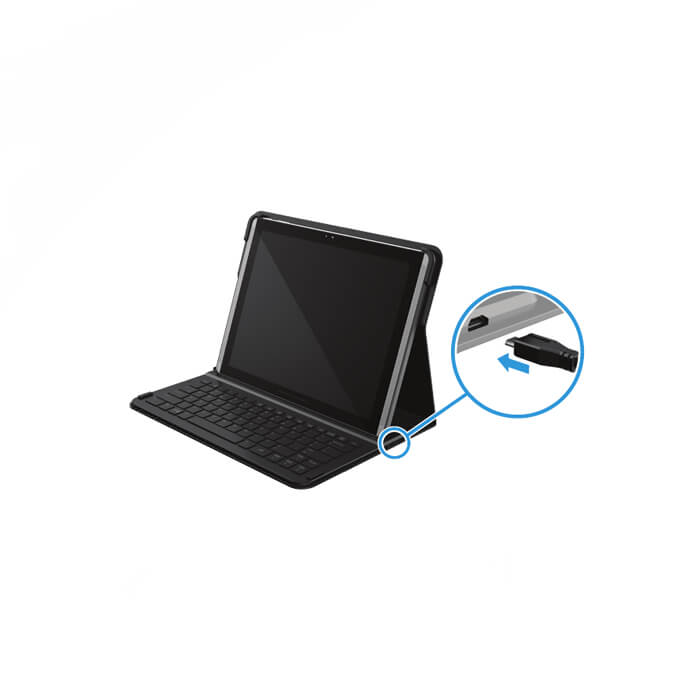 Hp Pro Slate 12 Bluetooth Klavye Standlı - K4U66Aa - Almanca