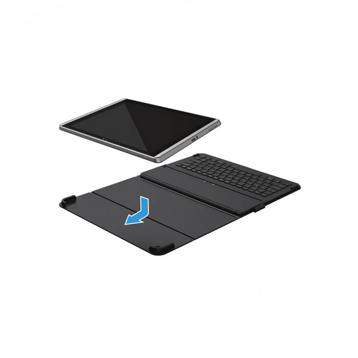 Hp Pro Slate 12 Bluetooth Klavye Standlı - K4U66Aa - Almanca