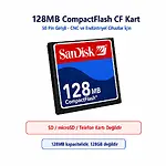 Sandisk 128MB CF Kart Endüstriyel Hafıza Kartı