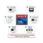 Sandisk 128MB CF Kart Endüstriyel Hafıza Kartı
