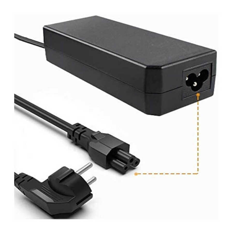Yonca Power Kablosu - 3*1.5mm Bakır Kablo - Notebook Laptop Adaptör Güç Kablosu - 1.8mt