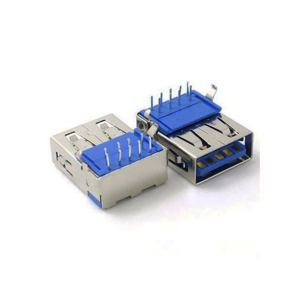 Usb 3.0 Dişi Konnektör 9 Pin Pcb Şase Dişi Usb Soket