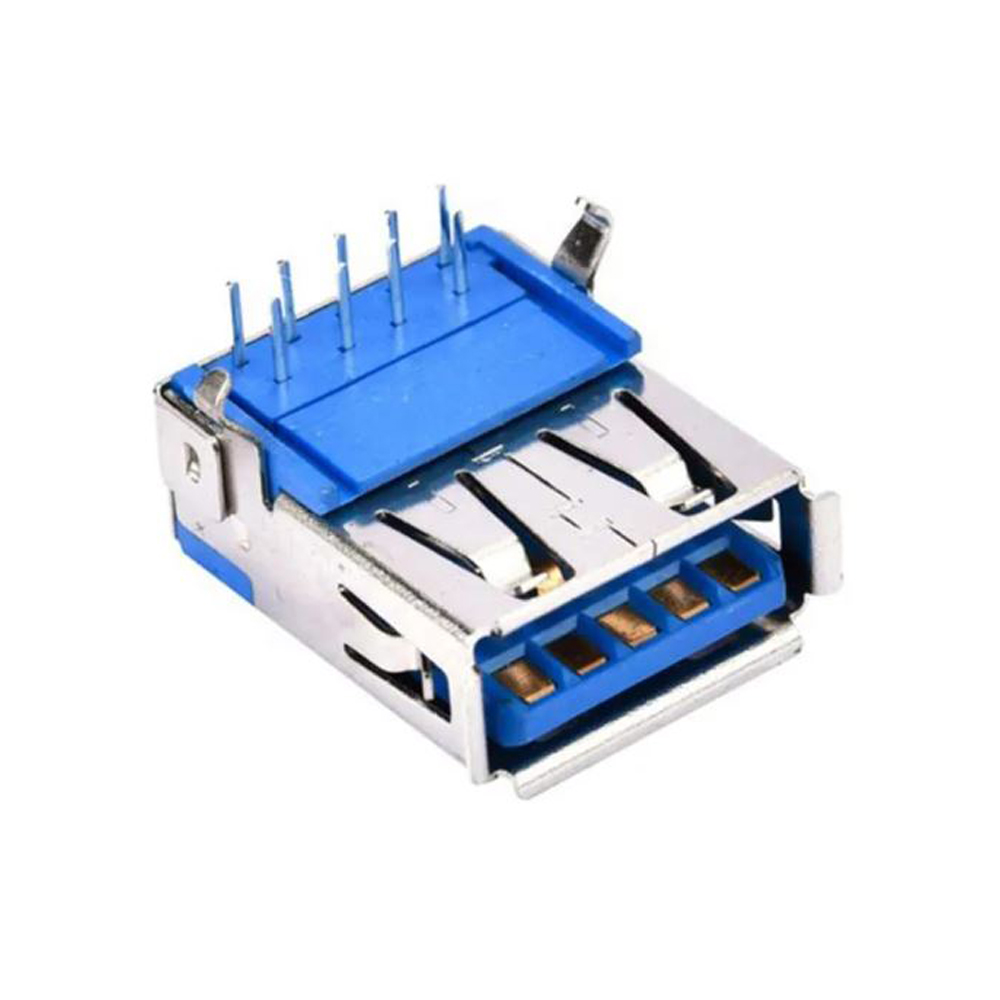 Usb 3.0 Dişi Konnektör 9 Pin Pcb Şase Dişi Usb Soket