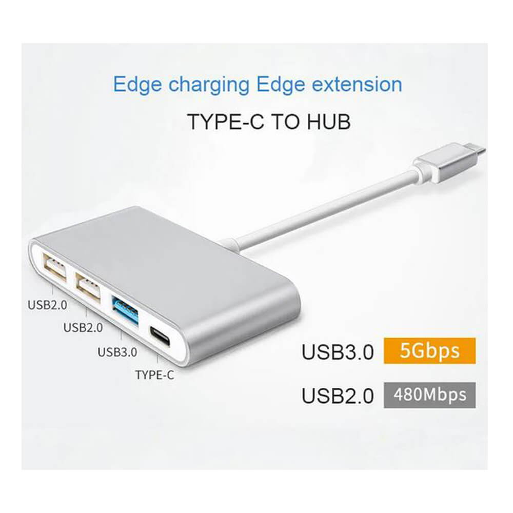 Type-C 3.1 Usb Hub - Usb C to 2xUsb 2.0 , Usb 3.0 Çoklayıcı