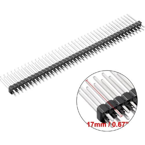 2X40 Erkek Header 80 Pin 180 Derece 2mm