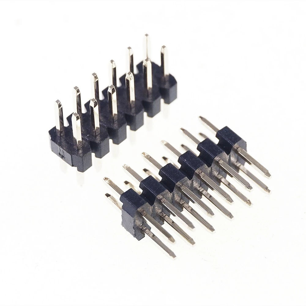 12 Pin 2x12 8.6mm 2.00mm Erkek - Erkek header Altı Kaplama