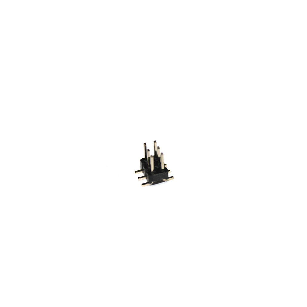 3 Pin 3x2 6.6mm 2.00mm Erkek - Erkek header Altın Kaplama SMT Tip