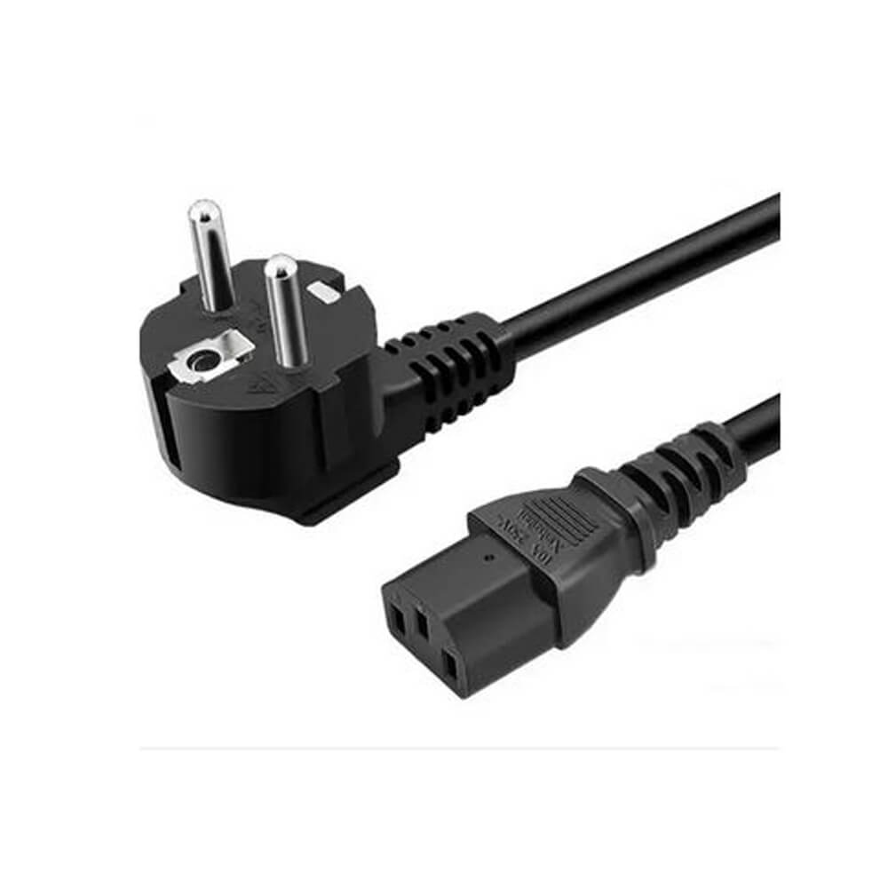 C13 Power Kablo Kasa Monitör Ekran Power Güç Kablosu - 1 mt