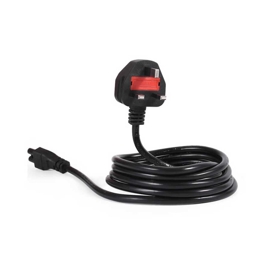 İngiliz C5 Yonca Power Kablosu - UK İngiltere Notebook Pc Güç Kablosu - 1.8m