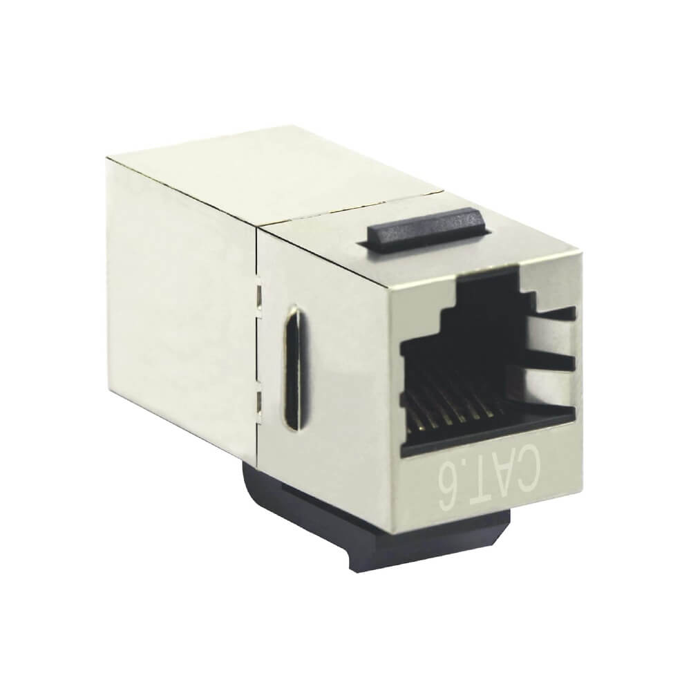 Cat6 Metal Keystone Jack RJ45 Kablo Birleştirici Uzatma
