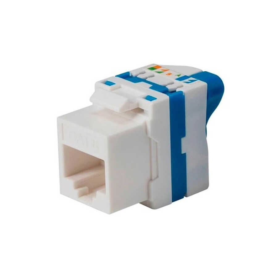 Cat6 Utp Keystone Jack 180 Derece Çevirmeli Tip