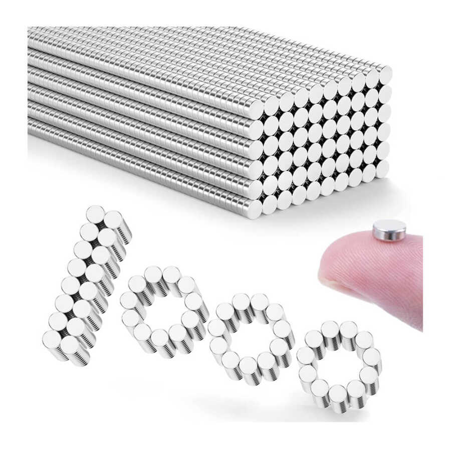 6x5mm Neodyum Mıknatıs Neodim Magnet Yuvarlak