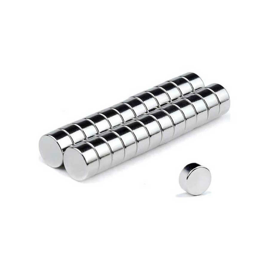 15x15mm Neodyum Mıknatıs Neodim Magnet Yuvarlak