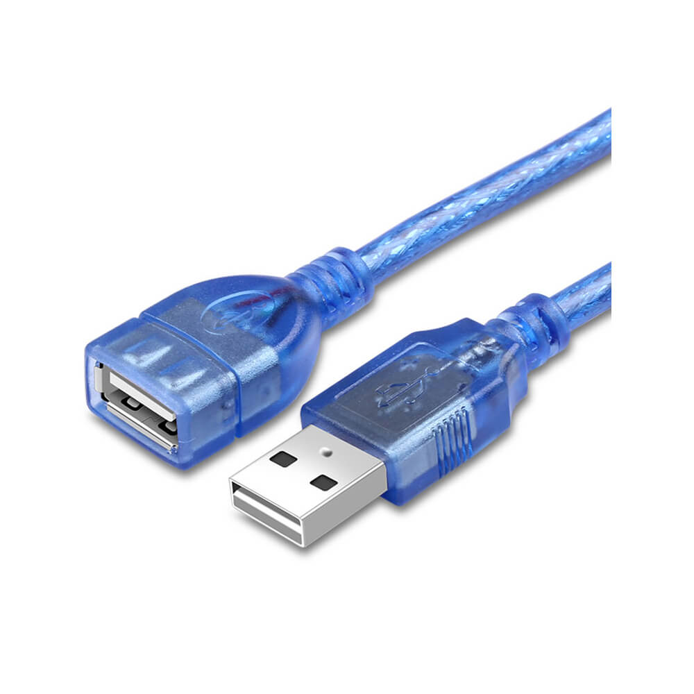 Usb Uzatma Kablosu 10 Metre Uzatıcı Dişi Erkek Filtreli Mavi 10Mt