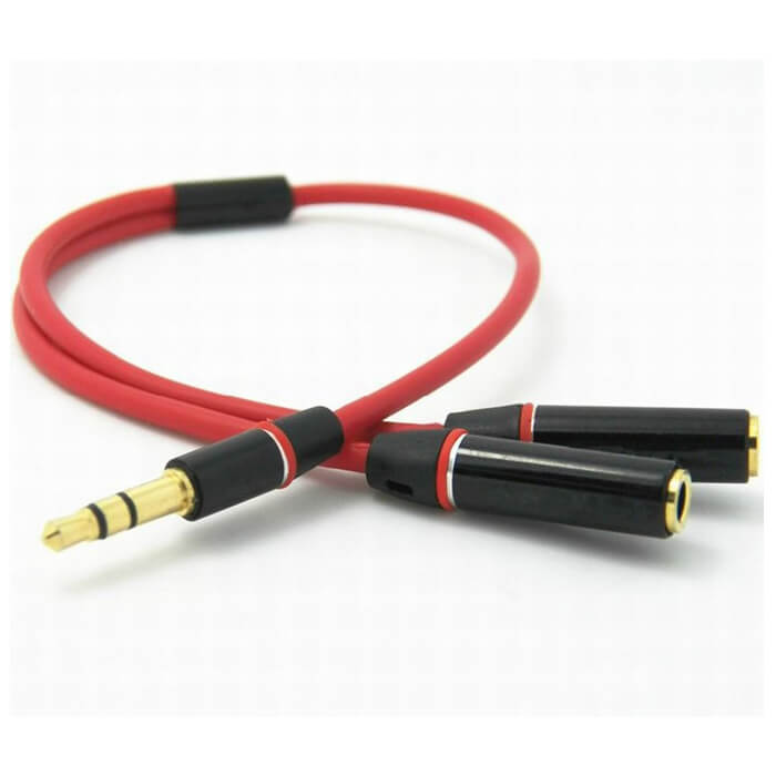 3.5Mm Stereo Kulaklık Çoklayıcı Kablo - Monster Sitili