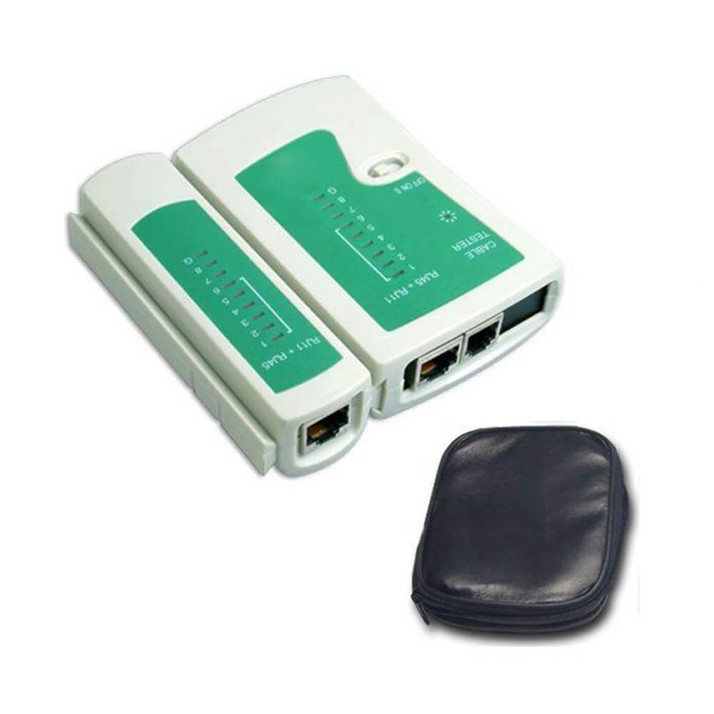 Network Tester Rj45/Rj11 Adsl İnternet Kablo Test Cihazı Cat5/6