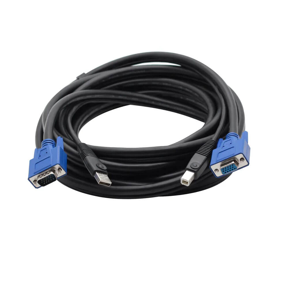 Usb Kvm Switch Vga Yazıcı Kablosu Erkek / Dişi