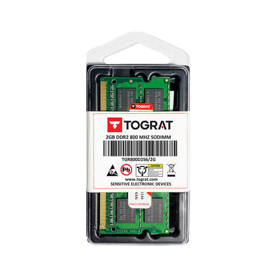 2GB DDR2 800 MHz Notebook Ram Bellek - TGR800D2S6/2G