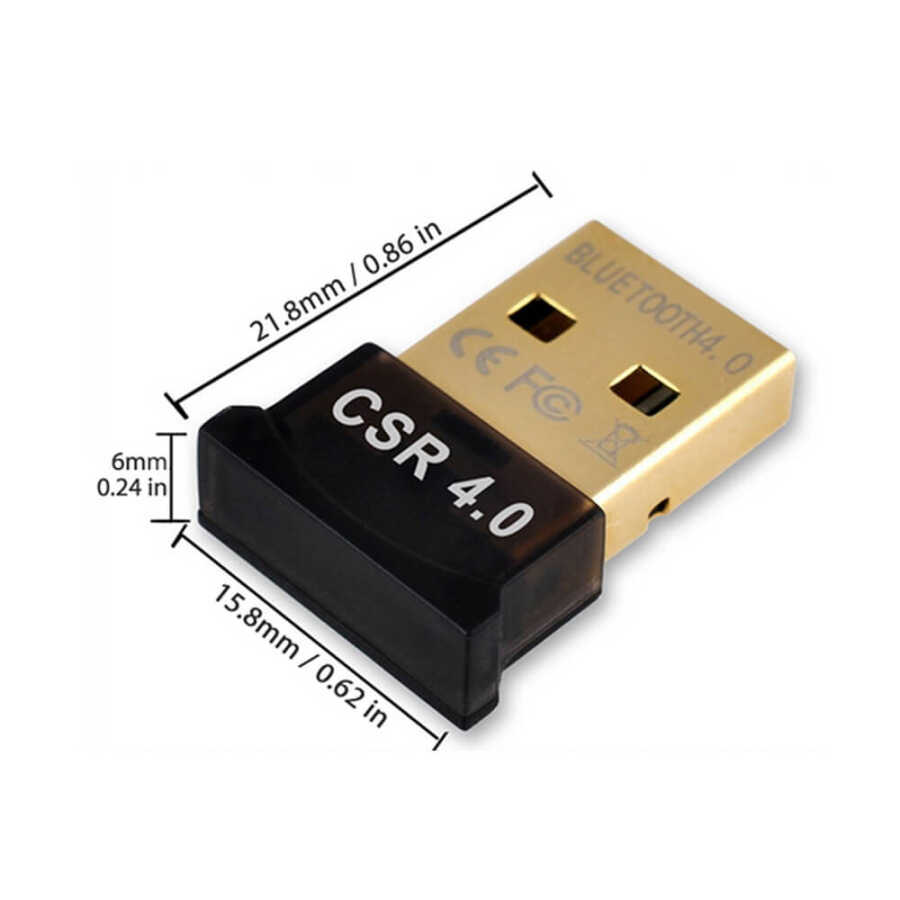 Bluetooth 4.0 Mini USB Dongle Adaptör
