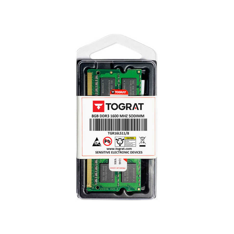 8GB DDR3L 1600 MHz Notebook Ram Bellek - TGR16LS11/8 - 1.35v