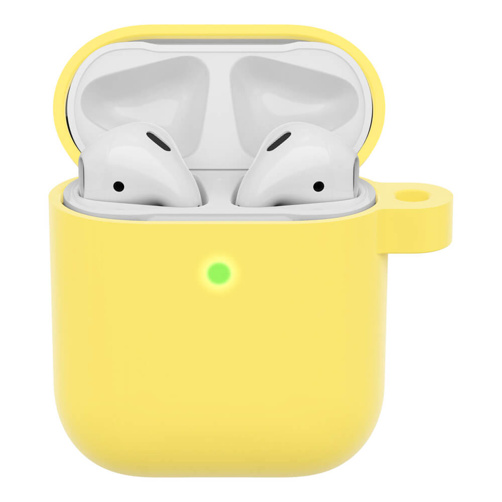 Airpods Silikon Kılıf 1 ve 2 Nesil Uyumlu - Sarı - AP4