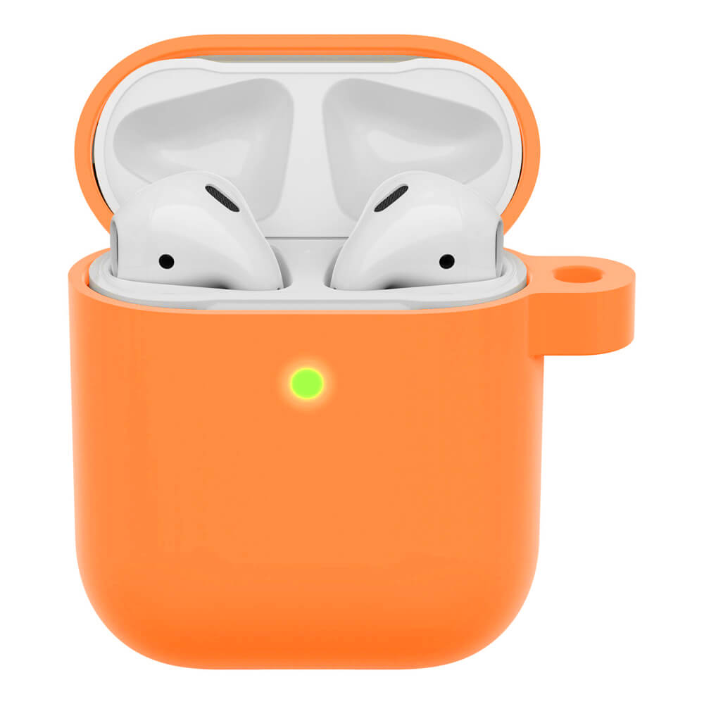 Airpods Silikon Kılıf 1 ve 2 Nesil Uyumlu - Turuncu - AP4