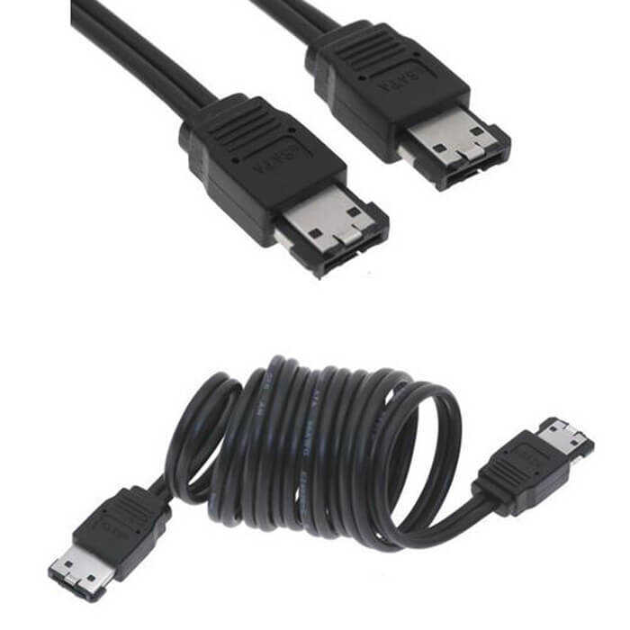 E-Sata to Esata Kablo - E-Sata Data Kablosu - 1 Metre