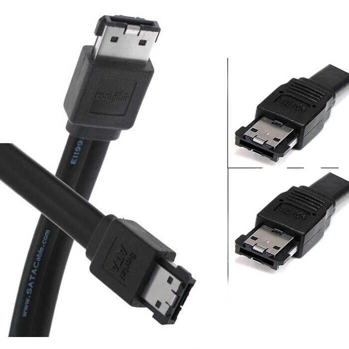 E-Sata to Esata Kablo - E-Sata Data Kablosu - 1 Metre