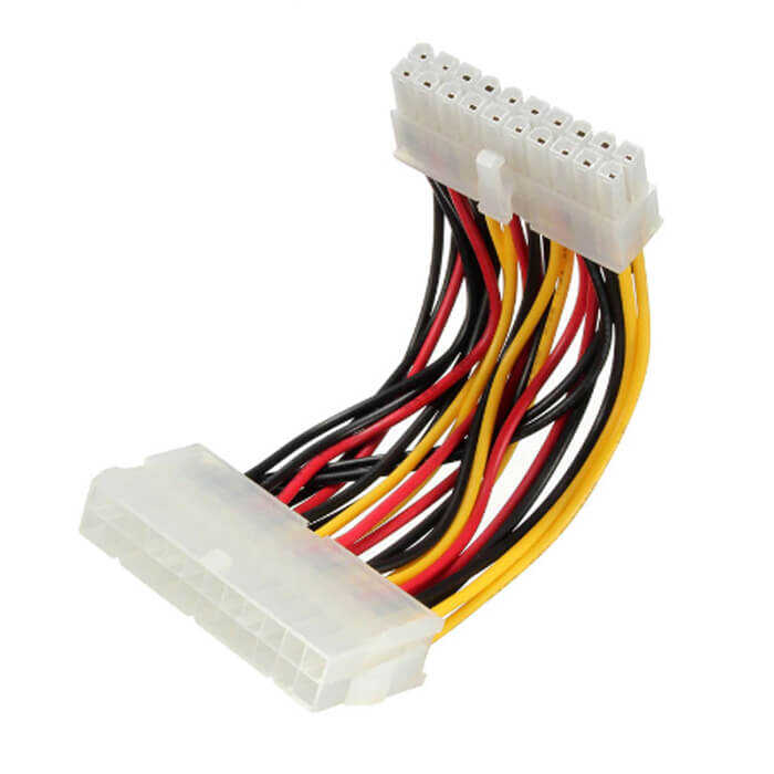 24 Pin 20 Pin ATX Power Dişi Erkek Dönüştürücü Kablo 24 Pin Dişi 20 Pin Erkek
