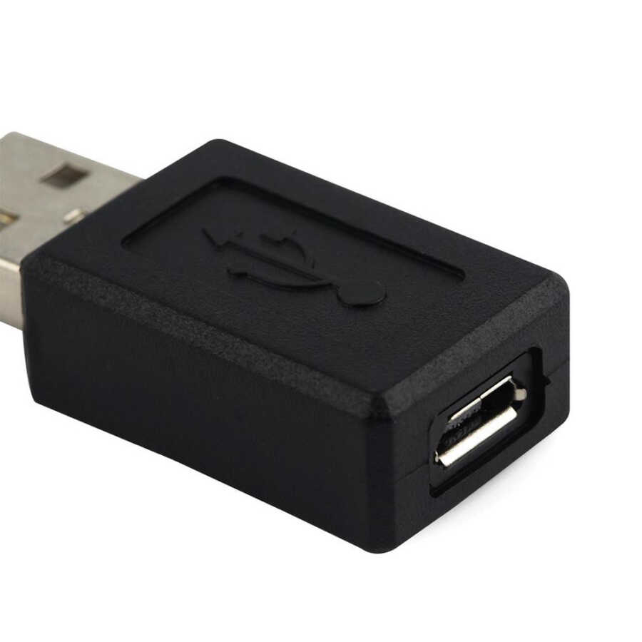 USB Erkek Micro USB Dişi Çevirici Dönüştürücü Adaptör
