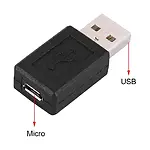USB Erkek Micro USB Dişi Çevirici Dönüştürücü Adaptör