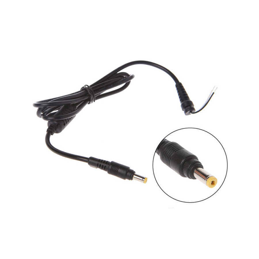 Hp Notebook Adaptör Tamir Kablosu 4.8mm-1.7mm Sarı uç