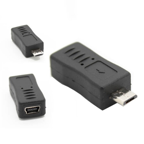 Mini 5 Pin Dişi Usb To Micro Usb Çevirici - Mini Usb To Micro Usb