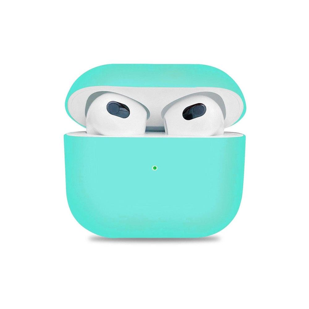 Apple Airpods 3 Koruyucu Kılıf - 3. Nesil Silikon Kulaklık Koruma Kılıfı - Mint