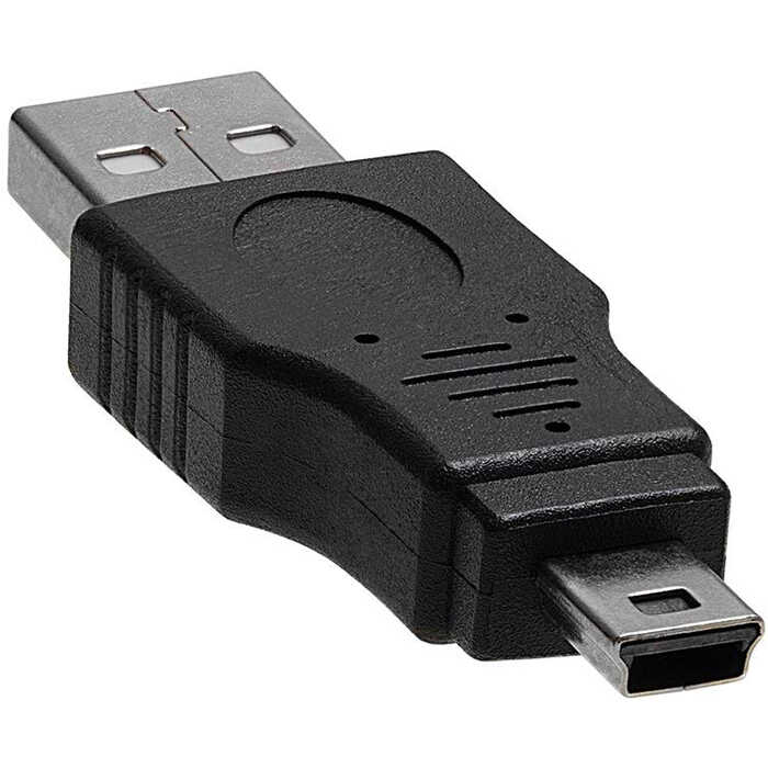 5 pin USB Erkek to USB Erkek - Mini USB Çevirici