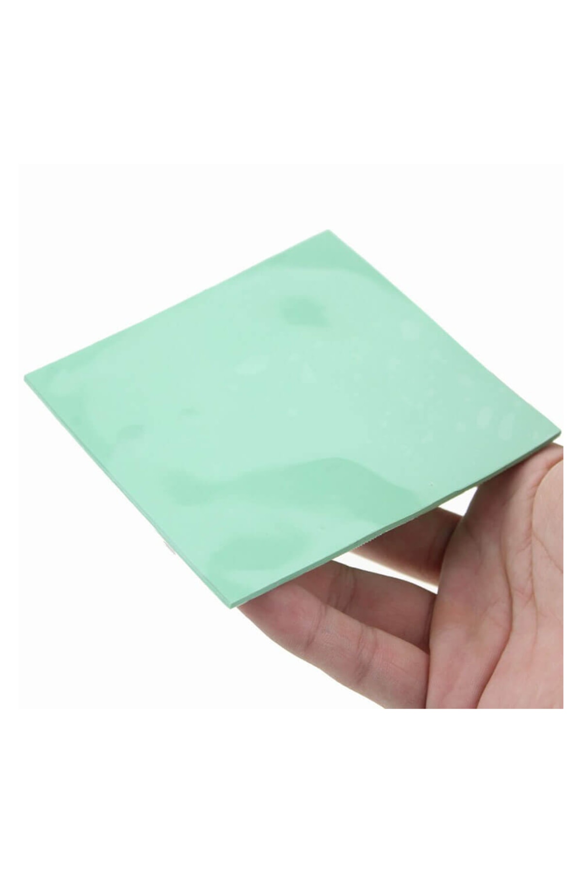 2mm 100x100mm Chipset Soğutucu Termal Pad Cep Telefonu Notebook Ps4 Ps5 Yeşil 6w/mK
