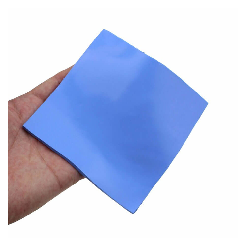 3 0mm 10x10cm Chipset Soğutucu Termal Pad Ped Tek Taraflı Yapışkanlı Mavi 3.6w/mK