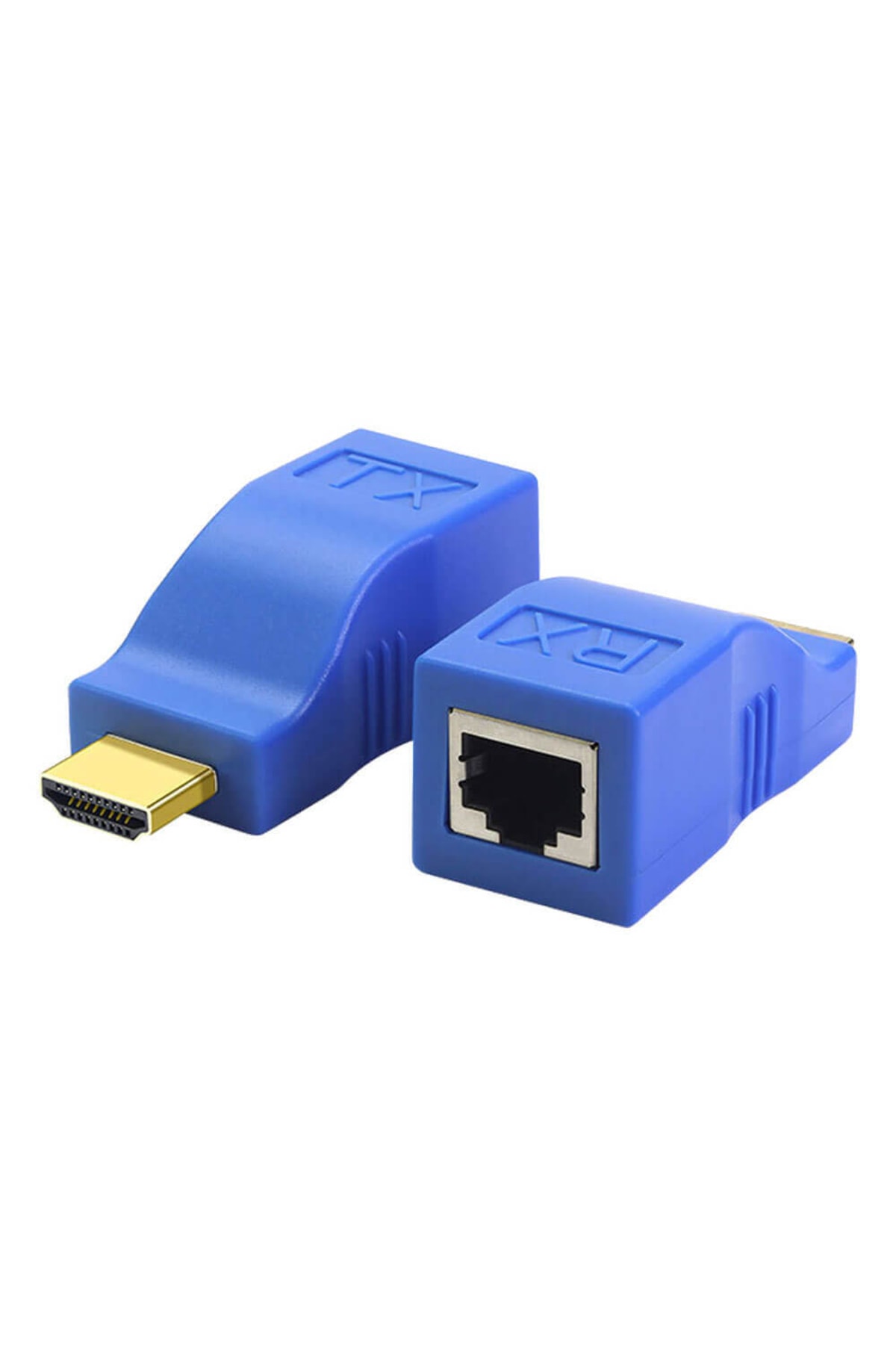 30m Hdmi Extender 4k-2k Hdmı Uzatma Aparatı 3d 1080p - Cat5e Cat6 Hdmı Uzatıcı - 30mt 1080p Görüntü Standart