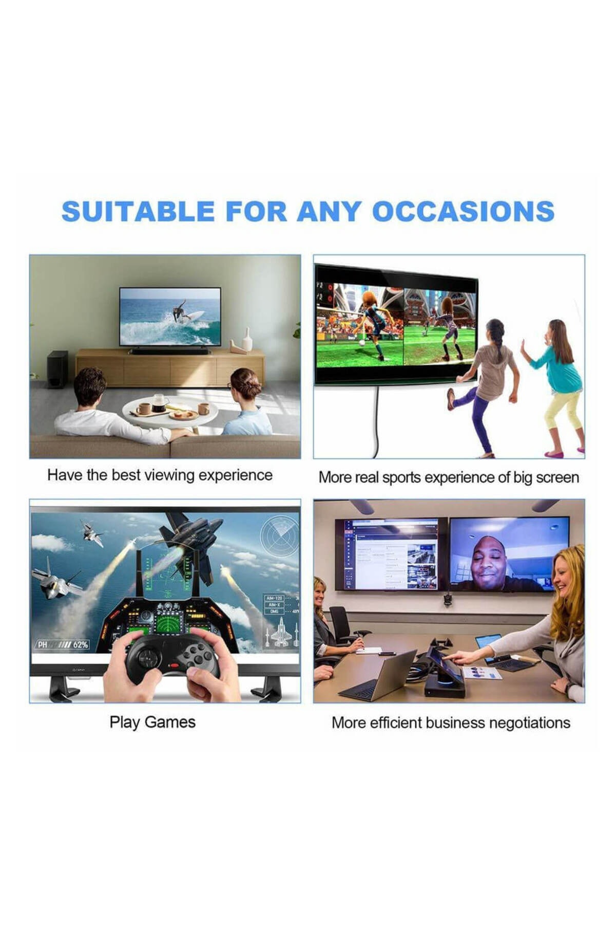2mt Hdmı 2.1 Kablo Premium 8k 60hz, 4k 120hz, 4k 60hz, 48gbps Ultra Hd Ps4 Ps5 Hdmi Kablosu